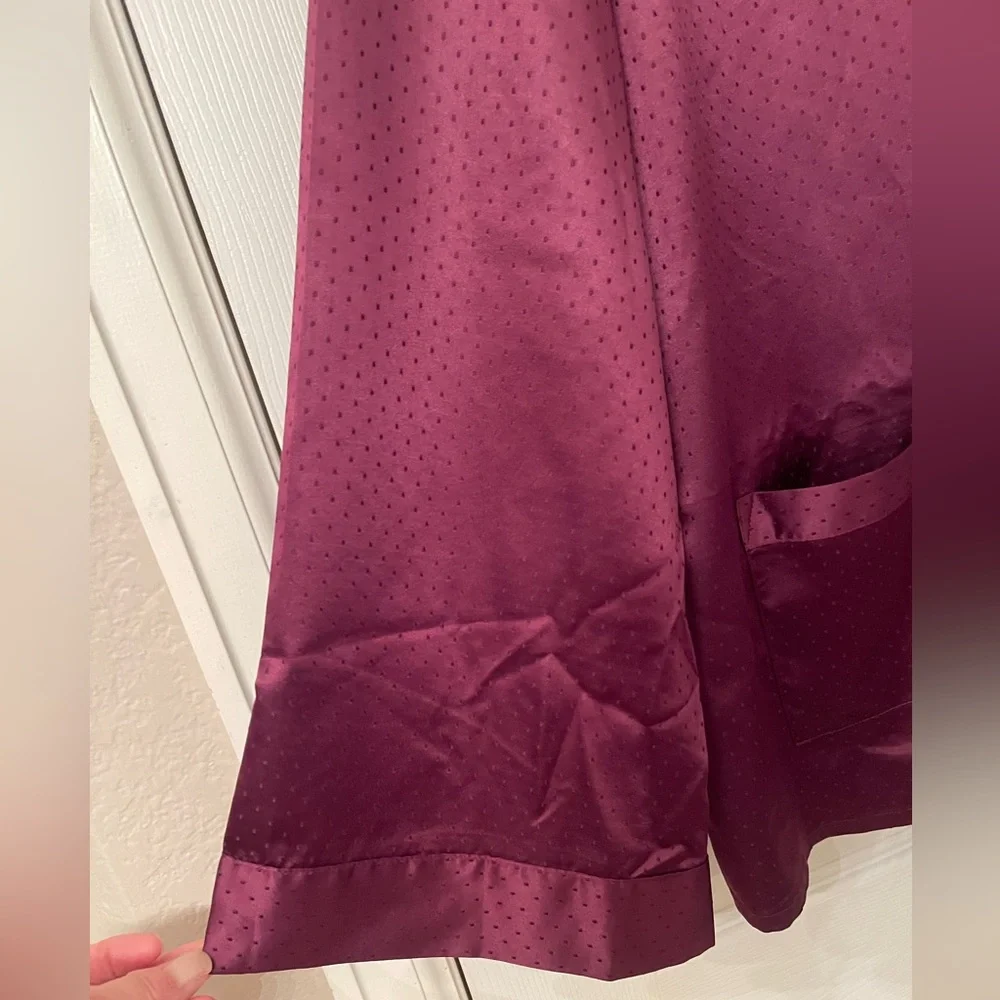 Nordstrom Deep Purple Women's PJ Top Silky.‎